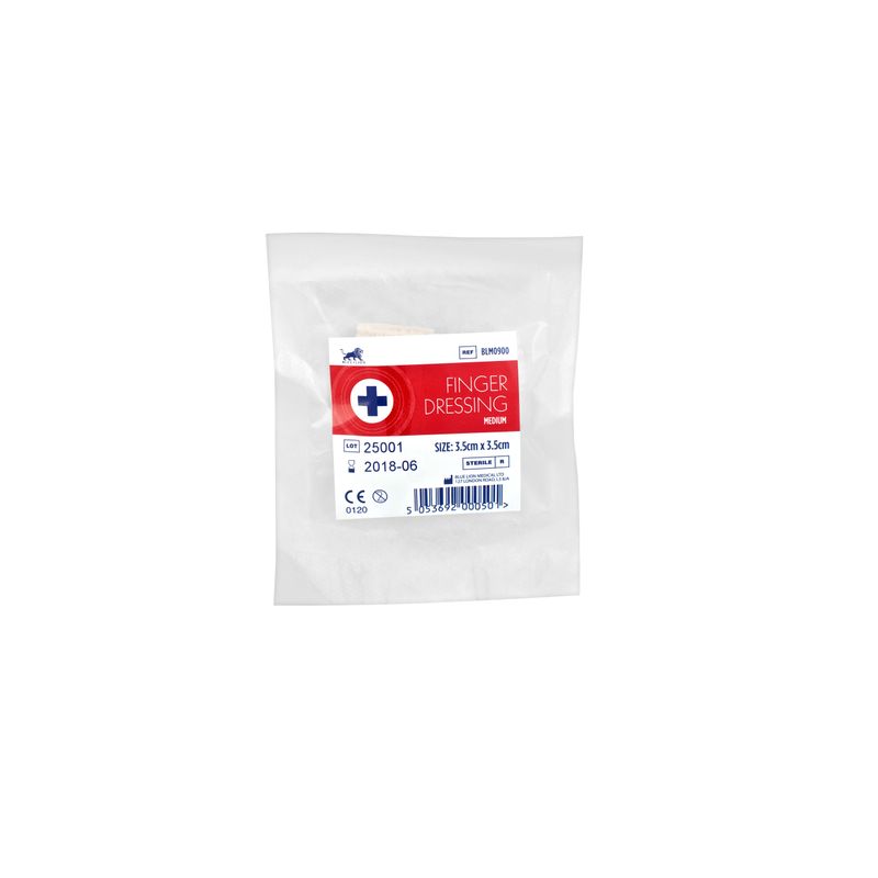 Blue Lion Self Adhesive Finger Bandage - 3.5cm x 3.5cm